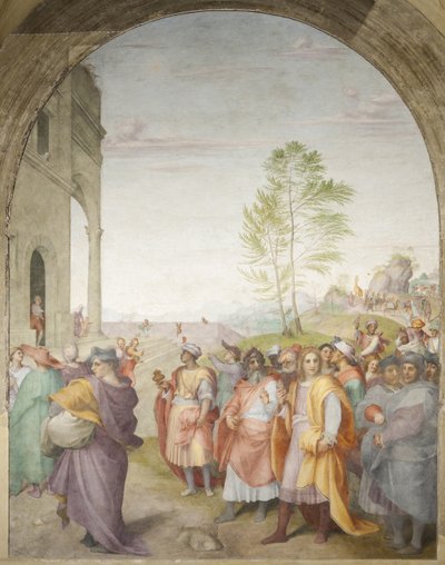 Die Reise der Heiligen Drei Könige von Andrea del Sarto