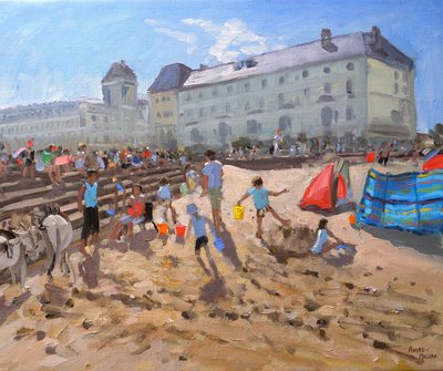 Heller Morgen, Llandudno, 2009 von Andrew Macara