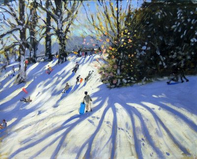 Früher Schnee, Darley Park von Andrew Macara