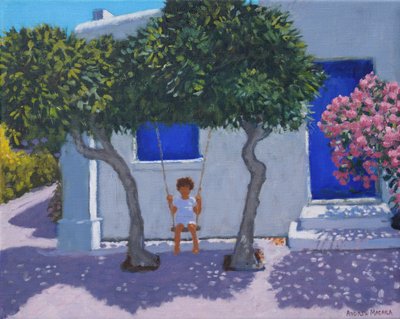 Die Schaukel, Rhodos, 2020 von Andrew Macara