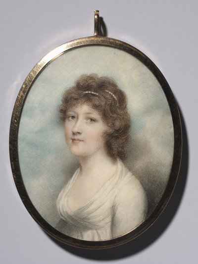 Porträt einer Frau, 1790er Jahre von Andrew Plimer