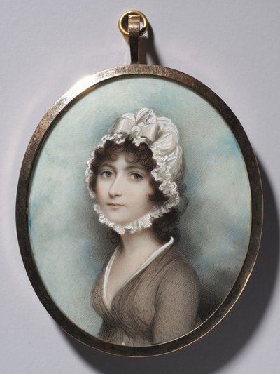 Porträt einer Frau, späte 1790er Jahre von Andrew Plimer