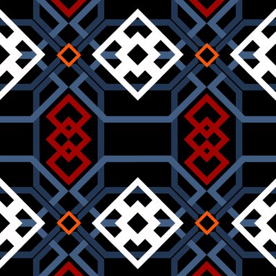 Andalusische Geometrie, 2018 von Andrew Watson