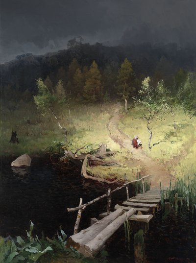 Vor dem Sturm, 1918 von Andrey Nikolayevich Shilder