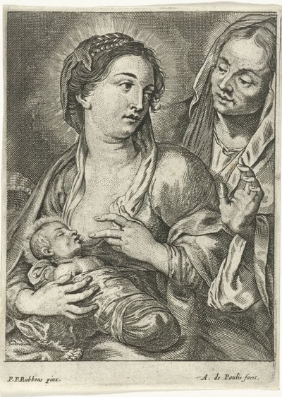 Maria mit dem Christuskind und Anna von Andries Pauli