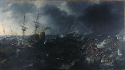 Die Schlacht von Lepanto von Andries van Eertvelt