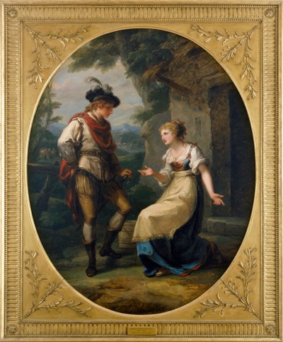 Gualtherius und Griselda von Angelica Kauffman