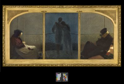 Zwischen Traum und Wirklichkeit? von Angelo Morbelli