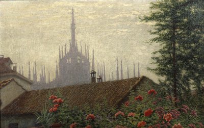 Die Türme des Doms, 1900-1901 von Angelo Morbelli
