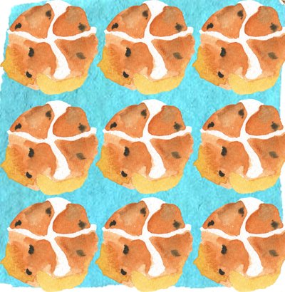 Heiße Kreuzbrötchen von Anna Platts