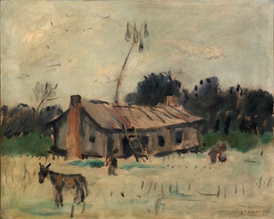 Hütte in Alabama, ca. 1915-1925 von Anne Goldthwaite