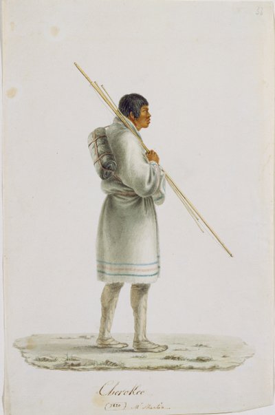 Cherokee, 1820 von Anne Marguerite Hyde de Neuville