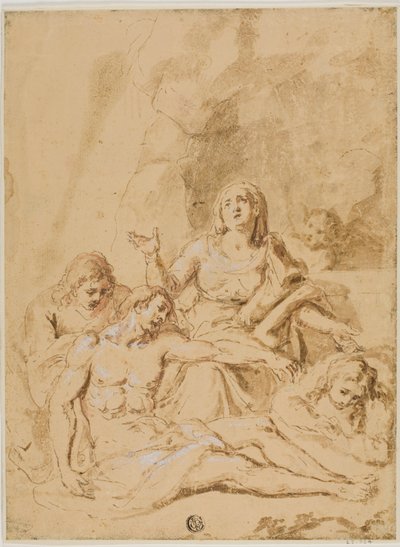 Pietà von Annibale Carracci
