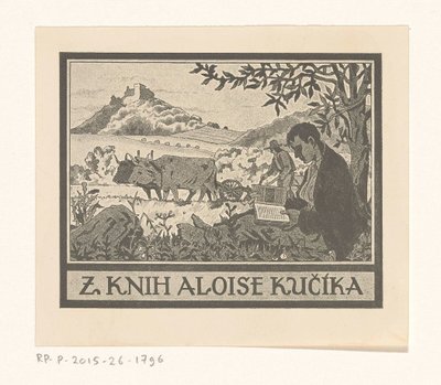 Ex Libris von Aloise Kučika von Anonymous