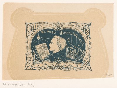 Ex Libris von Armand Weber von Anonymous