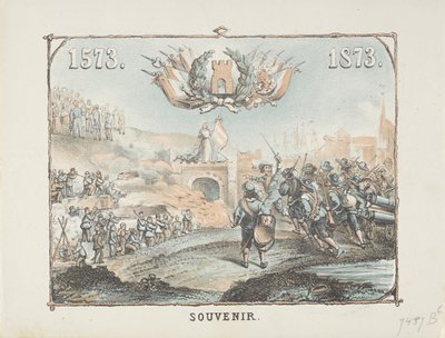 Gedenkdruck Befreiung von Alkmaar 1573-1873 von Anonymous