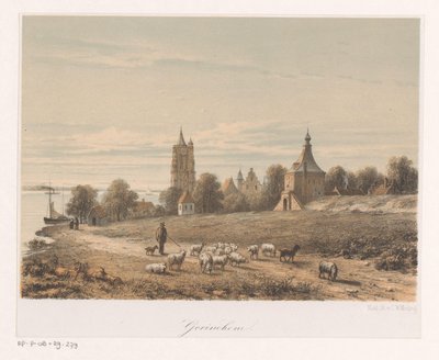 Ansicht von Gorinchem von Anonymous