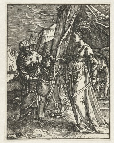 Judith mit dem Kopf des Holofernes von Anonymous
