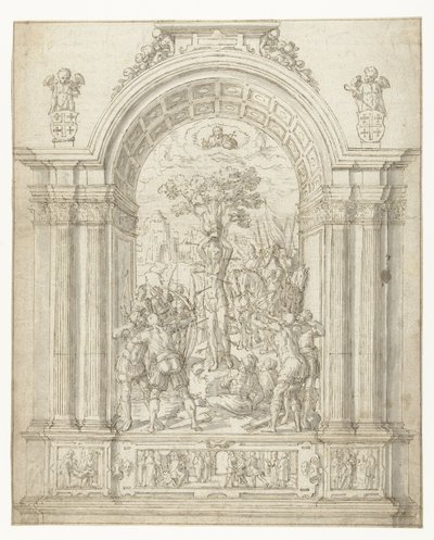 Martyrium des heiligen Sebastian von Anonymous
