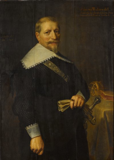 Porträt von Adam van Westerwolt (1580-1639) von Anonymous