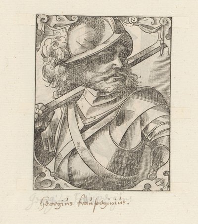 Porträt von Georg von Frundsberg von Anonymous