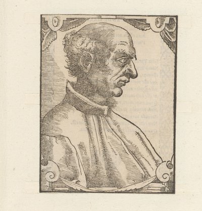Porträt von Giovanni Pontano von Anonymous