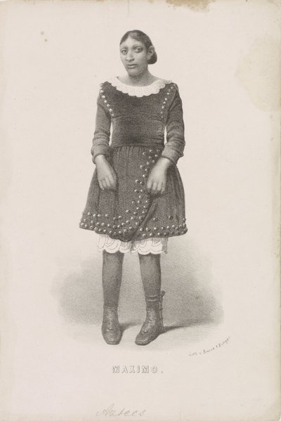 Porträt von Máximo, 1857 von Anonymous