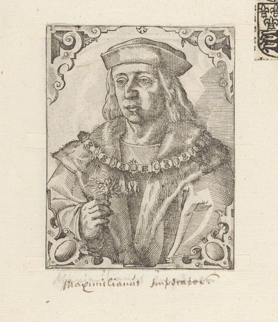 Porträt von Kaiser Maximilian I. von Habsburg von Anonymous