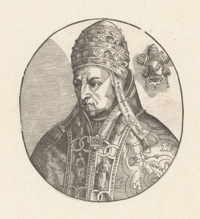 Porträt von Papst Nikolaus V. von Anonymous