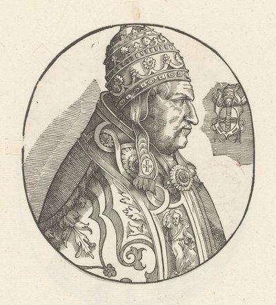 Porträt von Papst Pius II. von Anonymous
