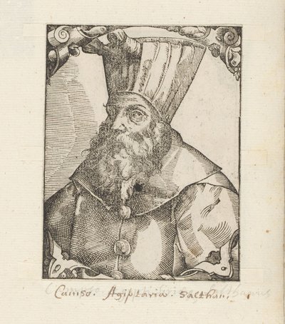 Porträt von Sultan Al-Ashraf Qansuh al-Ghawri von Anonymous
