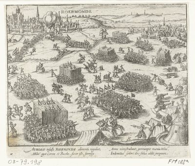 Roermond von Wilhelm von Oranien eingenommen, 1572 von Anonymous