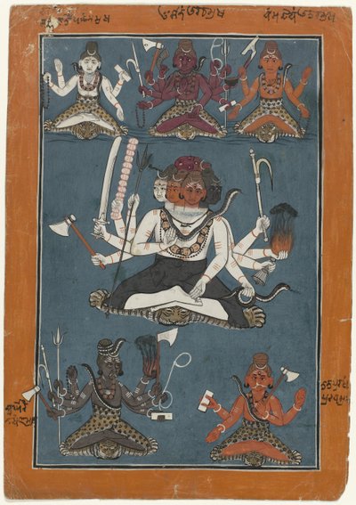 Shiva Pancha-vaktra von Anonymous