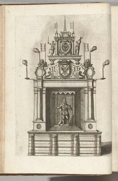 Szene mit Kaiser Ferdinand I, 1594 von Anonymous