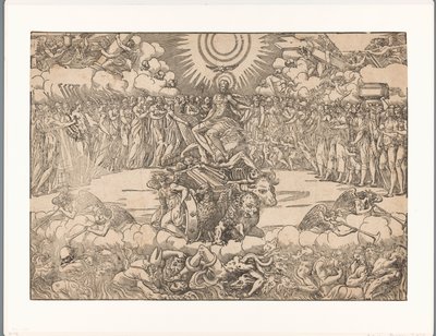 Triumph Christi (Jüngstes Gericht) von Anonymous