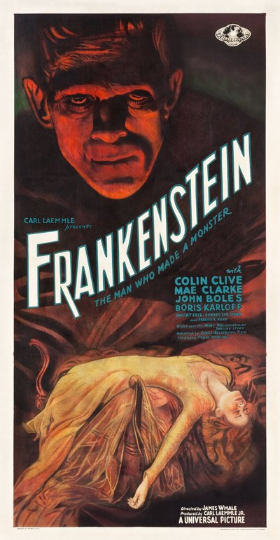Filmplakat "Frankenstein" von Anonymous Anonymous