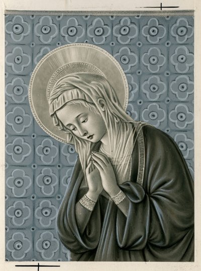 Frommes Bild: Jungfrau Maria von Anonymous Anonymous