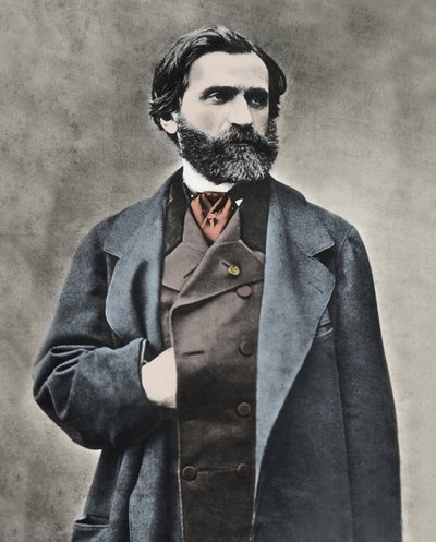Porträt von Giuseppe Verdi von Anonymous Anonymous