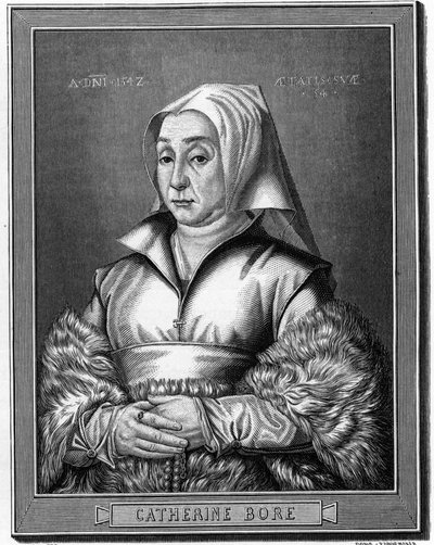 Porträt von Katharina von Bora von Anonymous Anonymous
