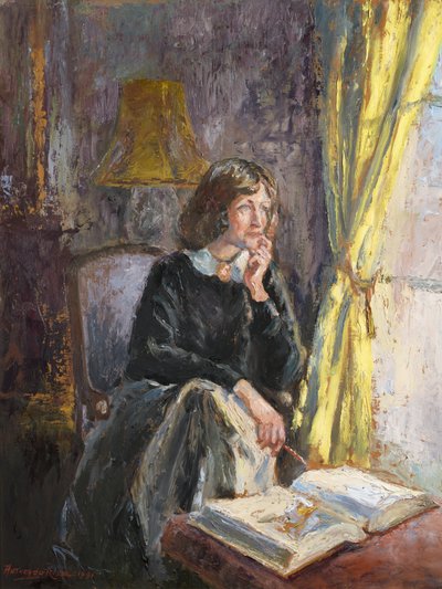 Selbstporträt am Fenster von Anthea Durose