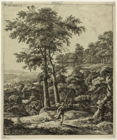 Apollo und Daphne von Anthonie Waterloo