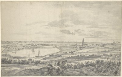 Ansicht von Rhenen von Anthonie Waterloo