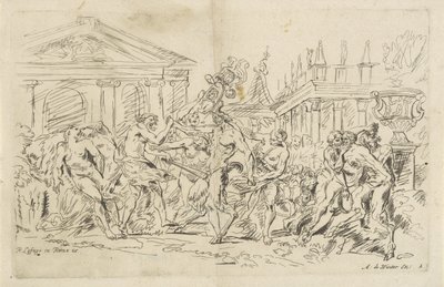 Satyr mit tanzenden Nymphen von Anthonie de Winter