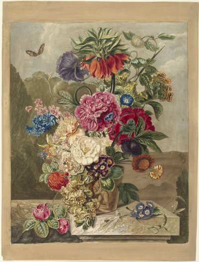 Blumenstück von Anthonie van den Bos