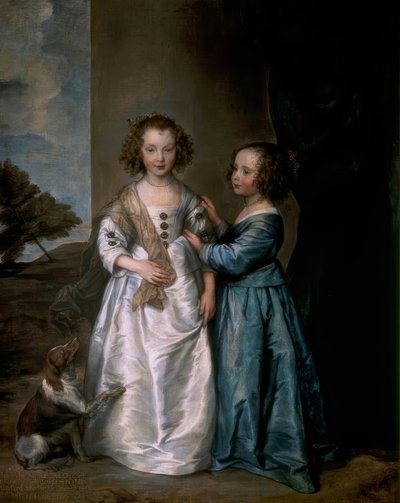 Bildnis Elisabeth und Philadelphia Wharton von Anthony van Dyck