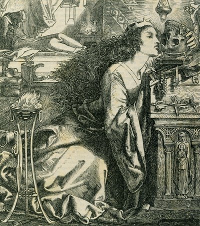 Rosamund, Königin der Langobarden von Anthony Frederick Augustus Sandys