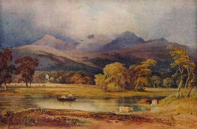 Glen Finlass, ca. 1846 von Anthony Vandyke Copley Fielding