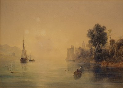 Flusslandschaft von Anthony Vandyke Copley Fielding