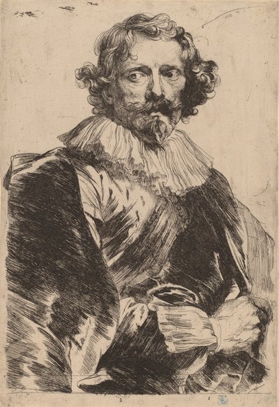 Lucas Vorsterman, wahrscheinlich 1626-1641 von Anthony van Dyck