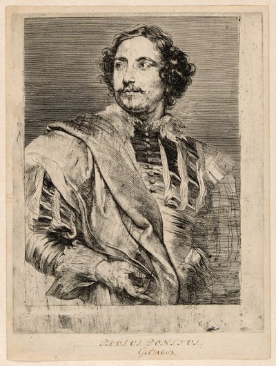 Paulus Pontius von Anthony van Dyck